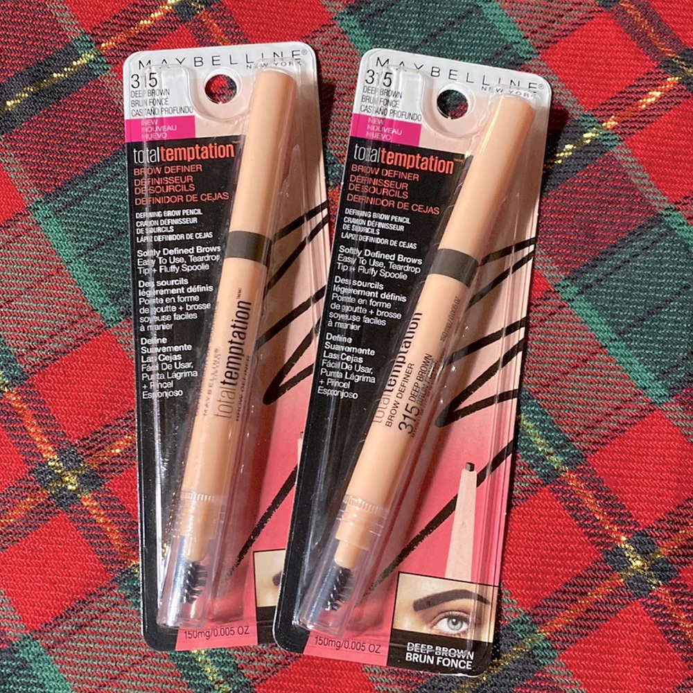 Maybelline Total Temptation Brow Definer Deep Brown 315 (ONLY ONE LEFT)